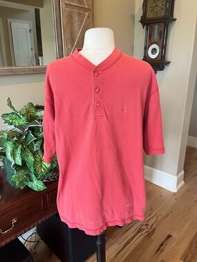 Duck Head Desert Sand Melon Textured Shirt